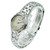 View Of Crown Facing Side Of Pulsar PXT913 Stainless Steel Watch Display Model Condition
