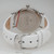 Back View Of Snap Back Case And Closed Leather Band Of COVER CO199.04 Watch Unworn Condition