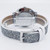 Back View Of Snap Back Case And Closed Leather Band Of Michael Kors MK2877 Watch Unworn Condition