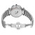 Back View Of Screwback Back Case And Open Stainless Steel Band Of Salvatore Ferragamo SFYQ00422 Watch Display Model Condition