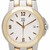 An image of a Wristwatch by ESQ. This Pre Owned item is designed for Women, featuring a Dress/Formal style. It has a Quartz movement and an Analog display with a Silver dial color. The indices include 12-Hour Dial,Arabic Numerals,Stick Indexes. The band is made of Stainless Steel and the case is made of Stainless Steel. The watch has a Round shape with a case size of 26 mm and a case thickness of 7 mm.