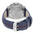 Back View Of Screwback Back Case And Closed Leather Band Of Luminox XA.9273 Watch Pre Owned Condition