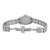 Back View Of Solid Back Case And Open Stainless Steel Band Of Tissot T023.210.11.116.00 Watch Display Model Condition