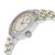 View Of Crown Facing Side Of Tory Burch TRB1014 Stainless Steel Watch Pre Owned Condition