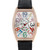 Up Close Front Facing Picture Of Franck Muller 5851 M SC COLDRM D1R Rose Gold Watch Pre Owned Condition