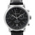An image of a Wristwatch by Victorinox. This Display Model item is designed for Men, featuring a Casual,Dress/Formal style. It has a Quartz movement and an Analog display with a Black dial color. The indices include 12-Hour Dial,Non-Numeric Hour Marks. The band is made of Leather and the case is made of Stainless Steel. The watch has a Round shape with a case size of 42.5 mm and a case thickness of 12 mm.