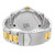 Back View Of Solid Back Case And Closed Stainless Steel Band Of ESQ 7300487 Watch Pre Owned Condition