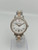 Front Full View Of Michael Kors MK4458 Stainless Steel Watch New With Defects Condition {Product Condition}