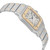 View Of Opposite Crown Facing Side Of Cartier 1566 Stainless Steel Watch Pre Owned Condition