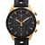 Up Close Front Facing Picture Of Tissot T100.417.36.051.00 Stainless Steel Watch Unworn Condition