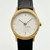 Up Close Front Facing Picture Of Mondaine MH1.L1111.LB Stainless Steel Watch Display Model Condition