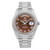 Front Full View Of Rolex 218239 White Gold Watch Pre Owned Condition Good