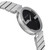 View Of Opposite Crown Facing Side Of Gucci YA133307 Stainless Steel Watch Pre Owned Condition