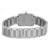 Back View Of Screwback Back Case And Closed Stainless Steel Band Of Cartier W51031Q3 Watch