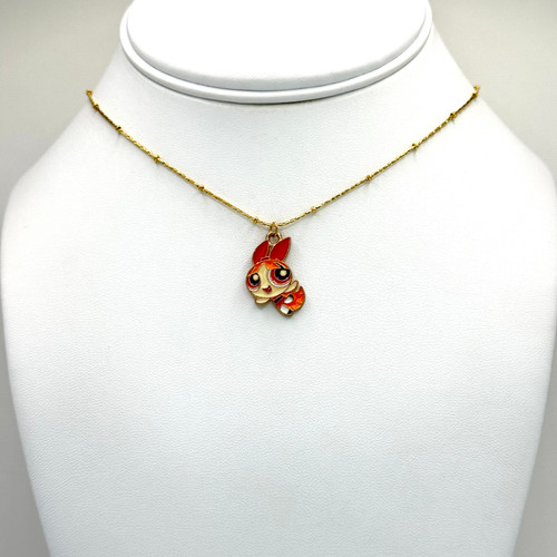 Blossom Power Puff  Necklace