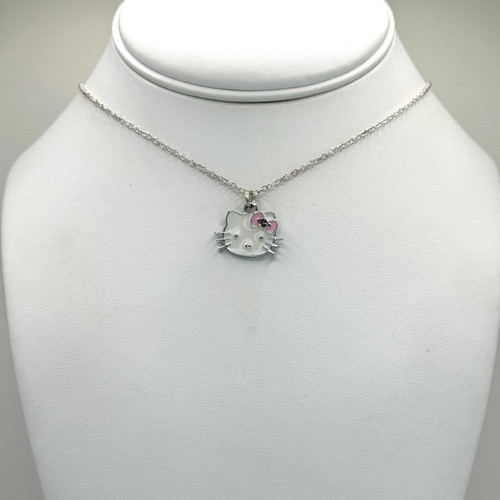 Hello Kitty Enamel Necklace