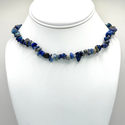 Soldalite Stone Necklace