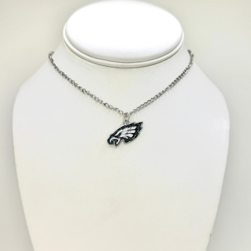 Enamel Eagles Logo Necklace