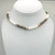 Shell & Light Brown with White Puka Necklace