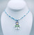 Buzz Lightyear Resin Pendant with Beaded Chain