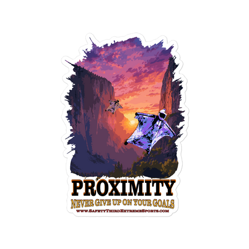 SAFETY THIRD SKY: PROXIMITY — 6×8 Vinyl Decal