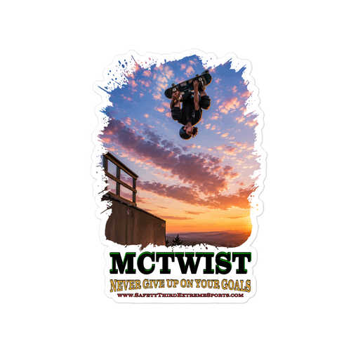 SAFETY THIRD EARTH: MCTWIST — 6×8 Vinyl Decal