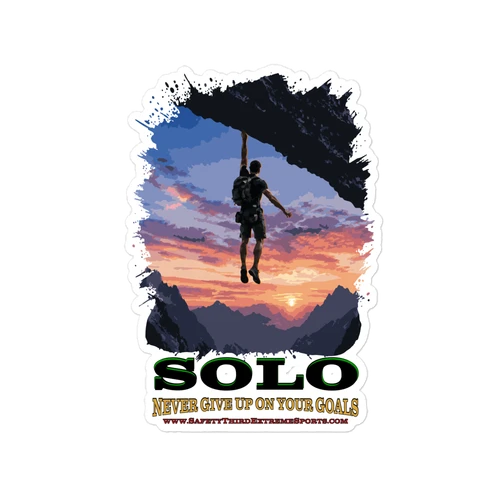 SAFETY THIRD EARTH: SOLO — 6×8 Vinyl Decal