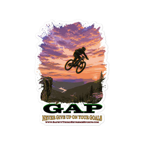 SAFETY THIRD EARTH: GAP — 6×8 Vinyl Decal