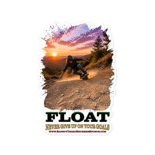 SAFETY THIRD EARTH: FLOAT — 6×8 Vinyl Decal
