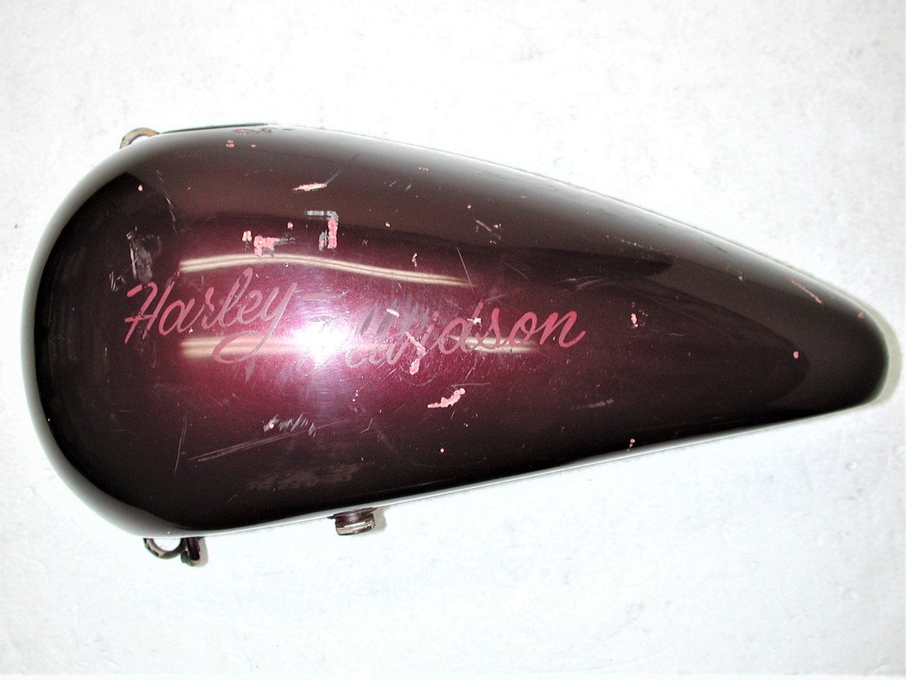 HARLEY DAVIDSON Softail FXSTC Custom 1984-1999 OEM Motorcycle Fuel Split Gas Tank