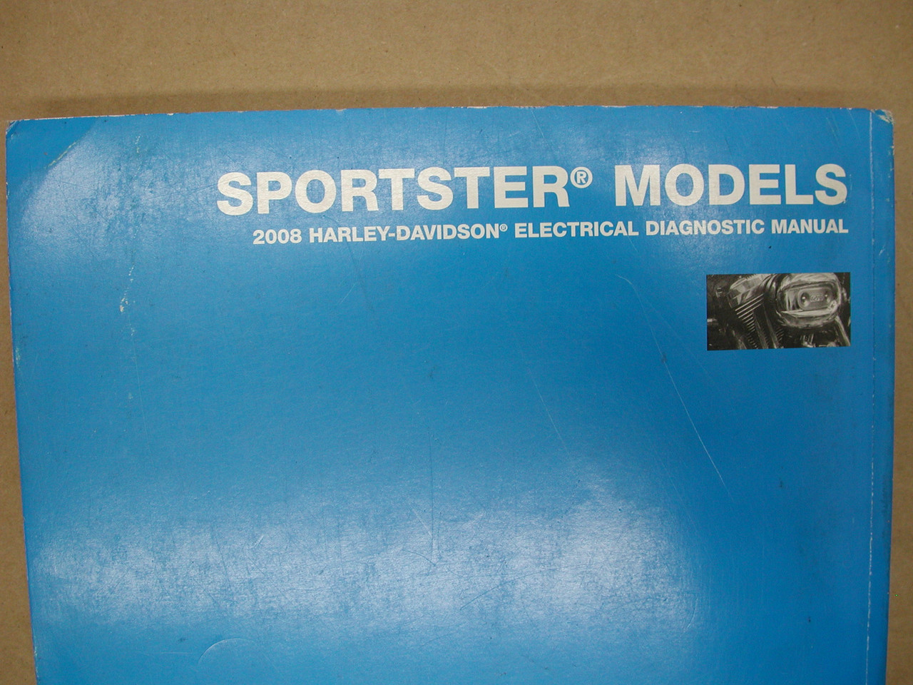 Harley Davidson 2008 Sportster Models OEM Electrical Diagnostic Manual 99495-08