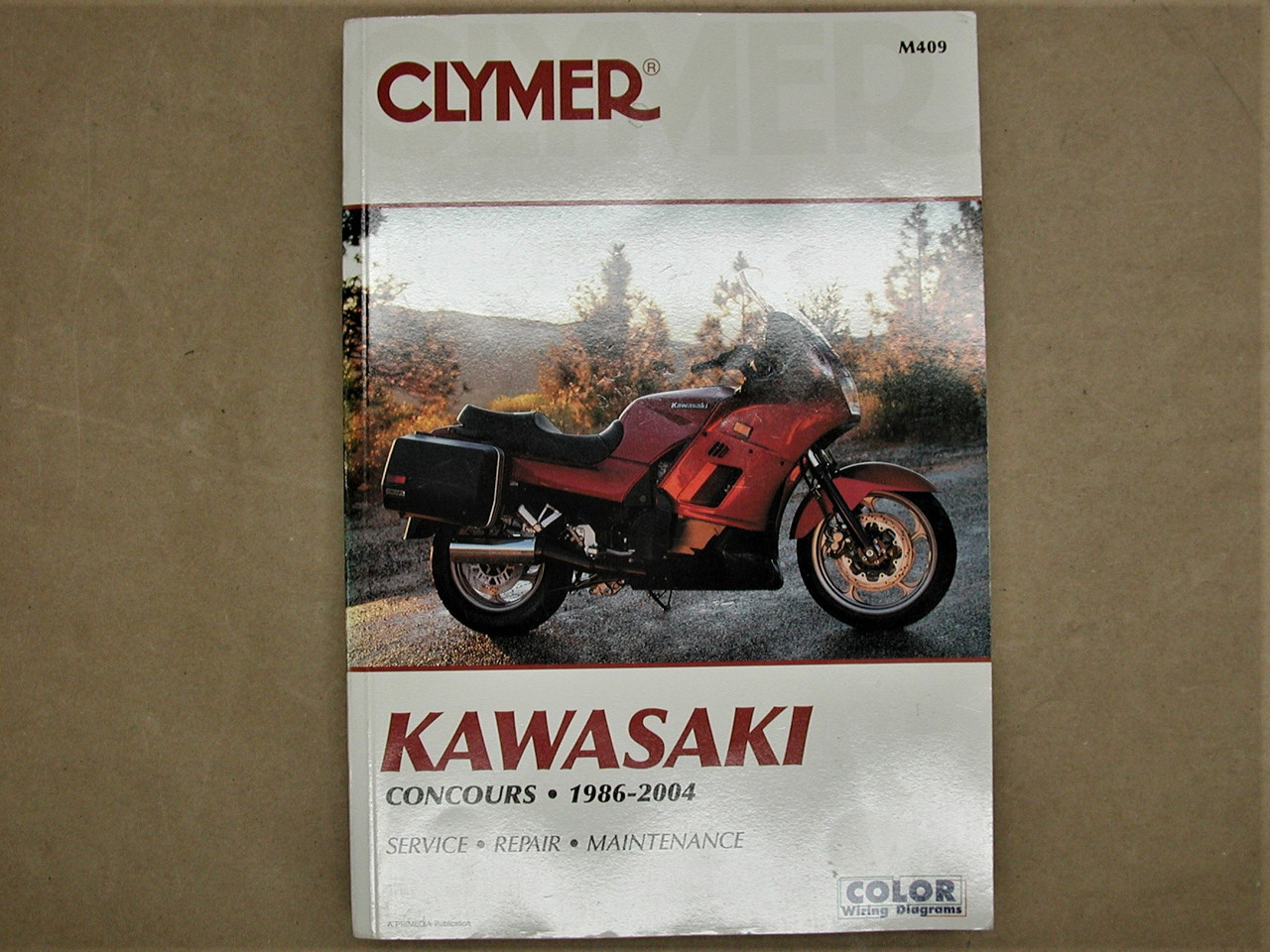 CLYMER KAWASAKI Concours 1986-2004 Service Repair Maintenance M409