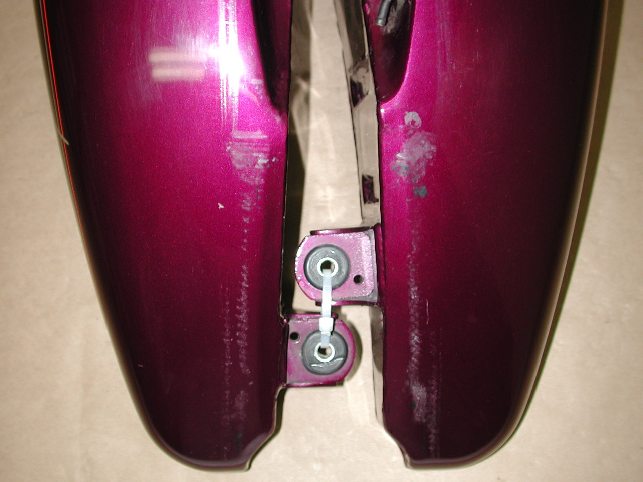 HARLEY DAVIDSON Softail Fat Boy FLSTF 1984-1999 OEM 4.2 Gal Split Fuel Gas Tank