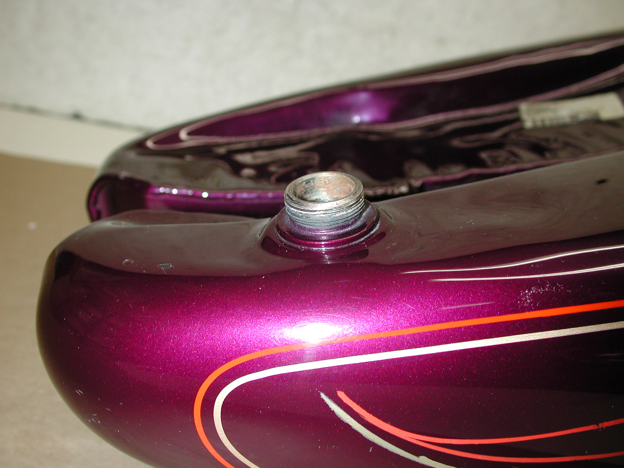 HARLEY DAVIDSON Softail Fat Boy FLSTF 1984-1999 OEM 4.2 Gal Split Fuel Gas Tank