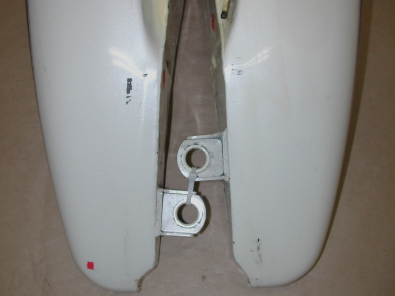 HARLEY DAVIDSON Softail FXSTC Custom Nostalgia OEM 5 Gal Split Fuel Gas Tank