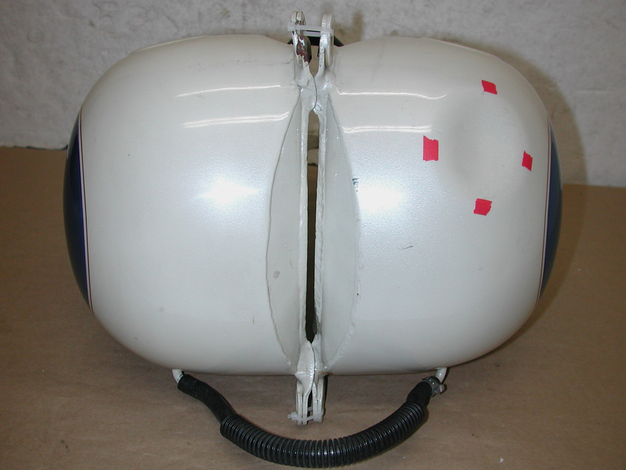 HARLEY DAVIDSON Softail FXSTC Custom Nostalgia OEM 5 Gal Split Fuel Gas Tank