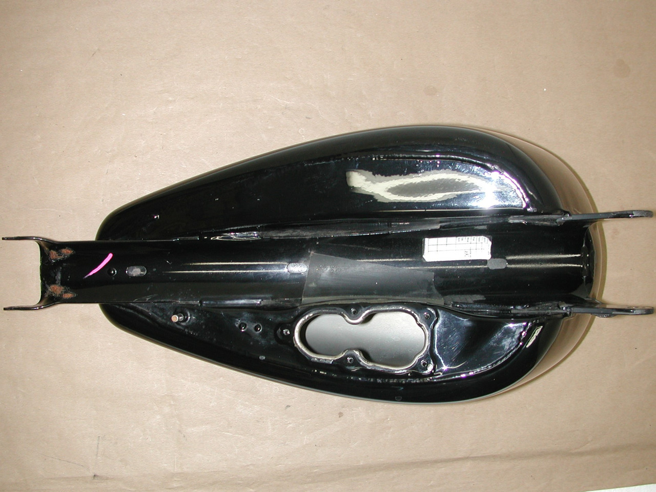 HARLEY DAVIDSON Sportster XL883R 2007+Up EFI OEM Fuel Gas Tank & Fender Set