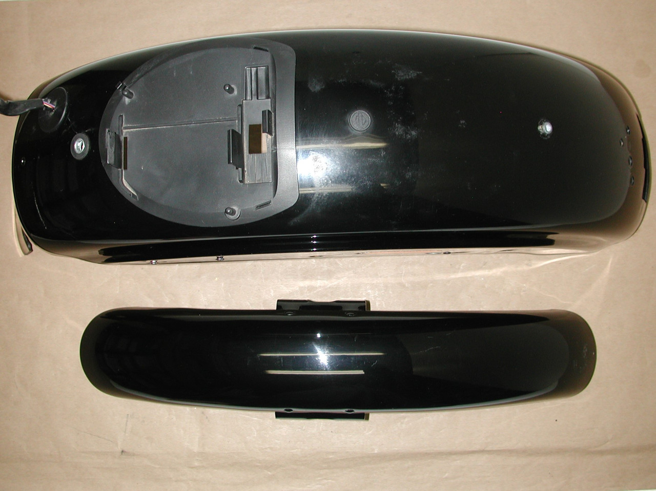 HARLEY DAVIDSON Sportster XL883R 2007+Up EFI OEM Fuel Gas Tank & Fender Set