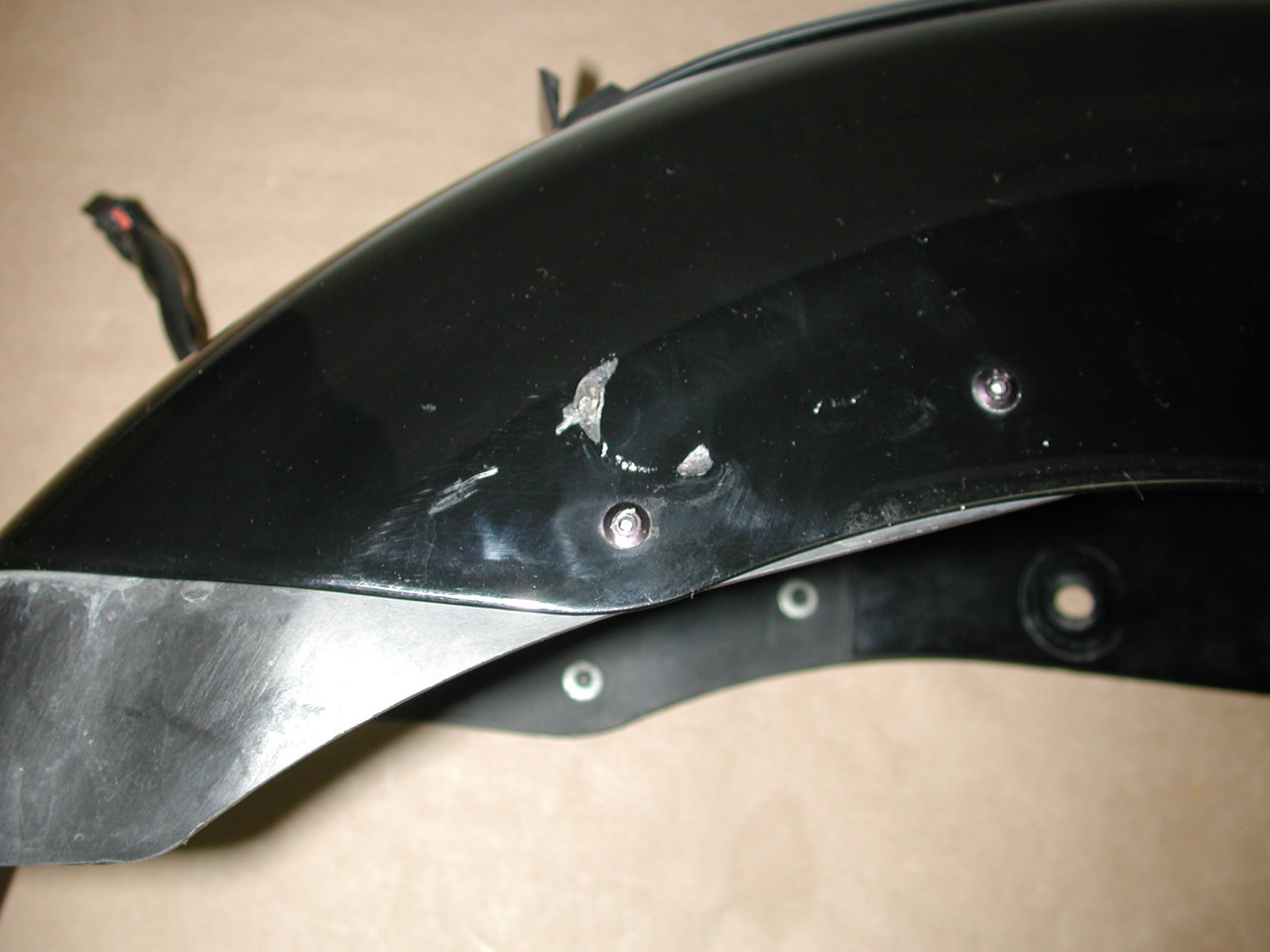 HARLEY DAVIDSON Sportster XL883R 2007+Up EFI OEM Fuel Gas Tank & Fender Set
