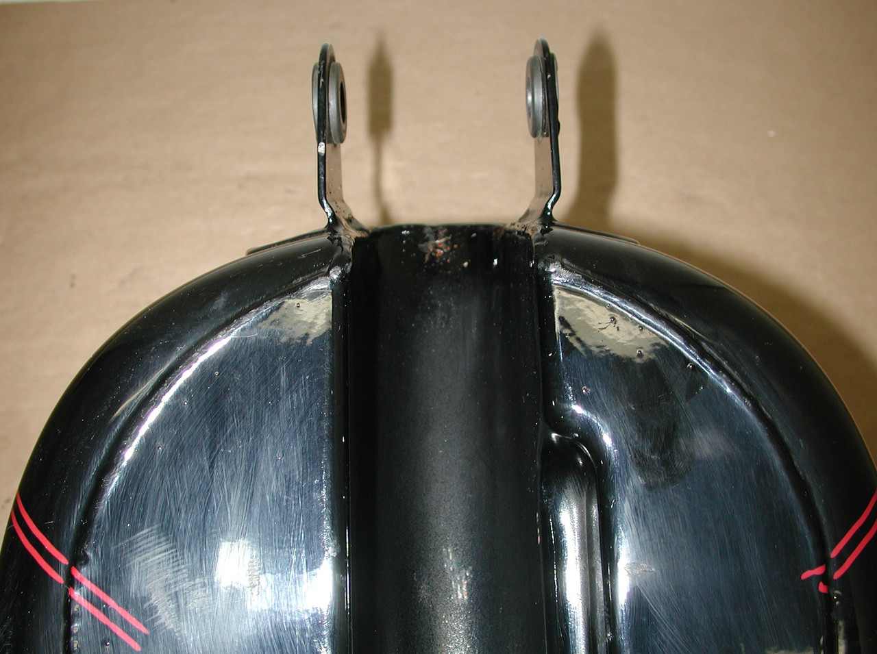 HARLEY DAVIDSON Sportster XL1200 XL883 1998-2003 OEM Fuel Gas Tank & Fender Set