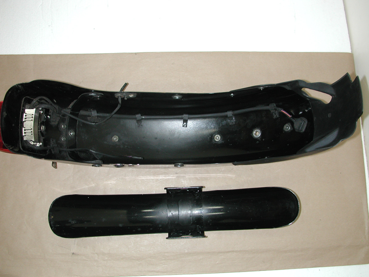 HARLEY DAVIDSON Sportster XL1200 XL883 1998-2003 OEM Fuel Gas Tank & Fender Set