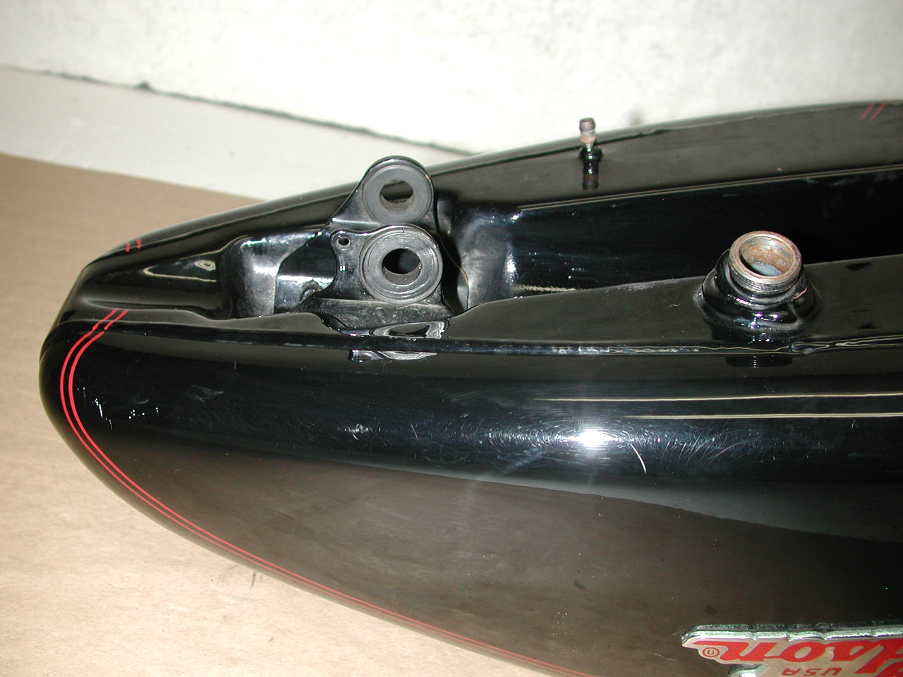 HARLEY DAVIDSON Sportster XL1200 XL883 1998-2003 OEM Fuel Gas Tank & Fender Set