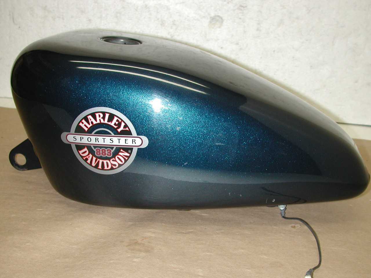 HARLEY DAVIDSON Sportster XL883 1998-2003 OEM Fuel Gas Tank & Fender Set