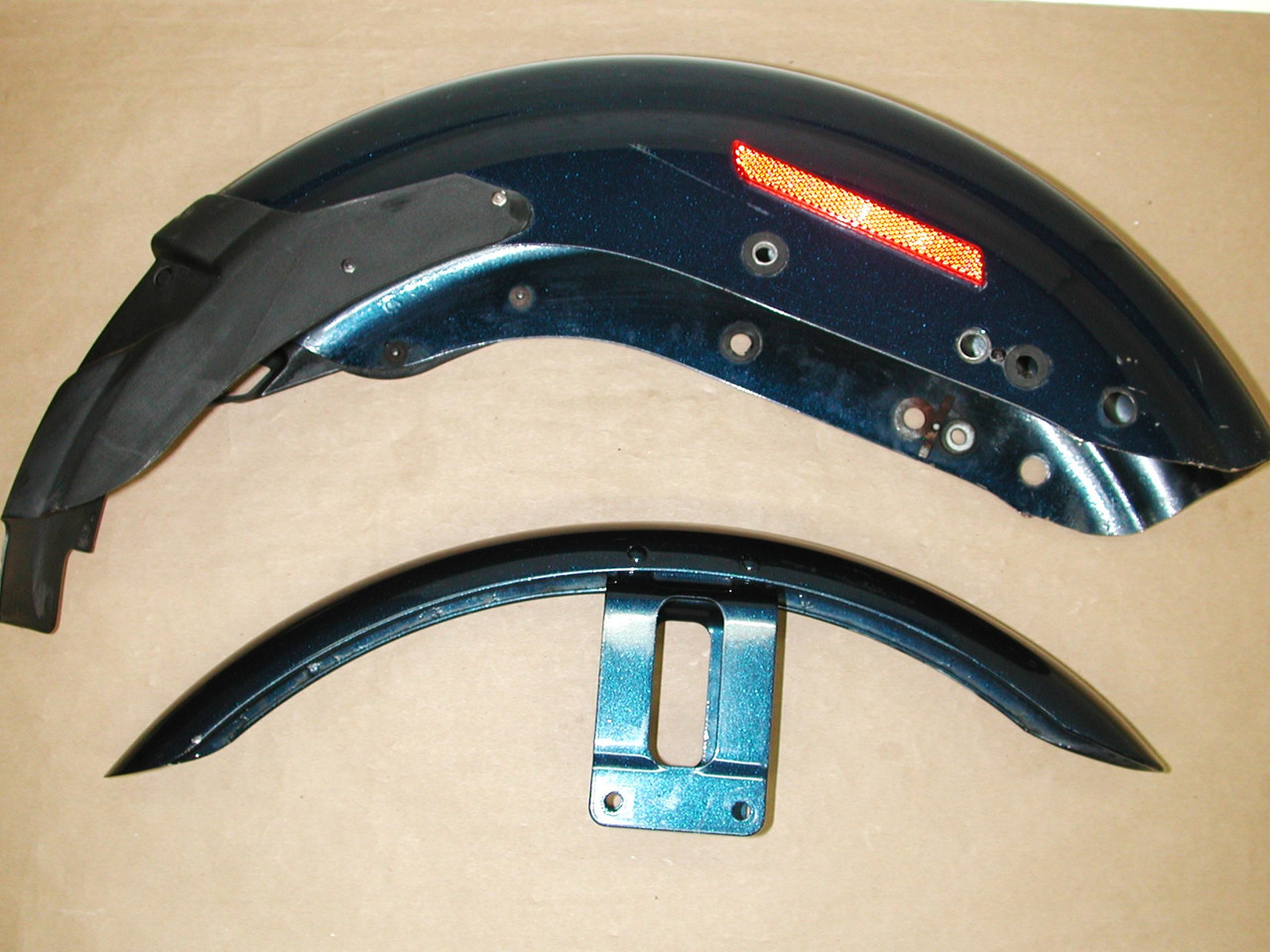 HARLEY DAVIDSON Sportster XL883 1998-2003 OEM Fuel Gas Tank & Fender Set