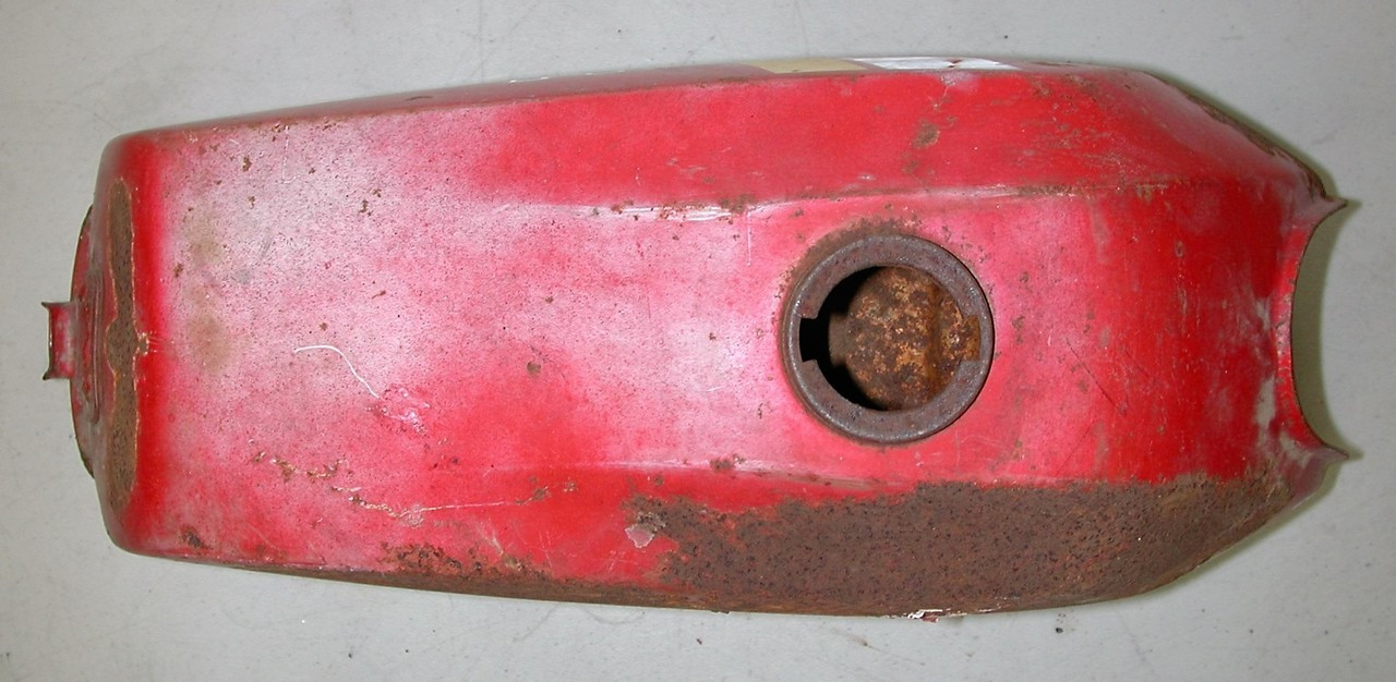 Vintage KAWASAKI Red Motorcycle Fuel Gas Tank