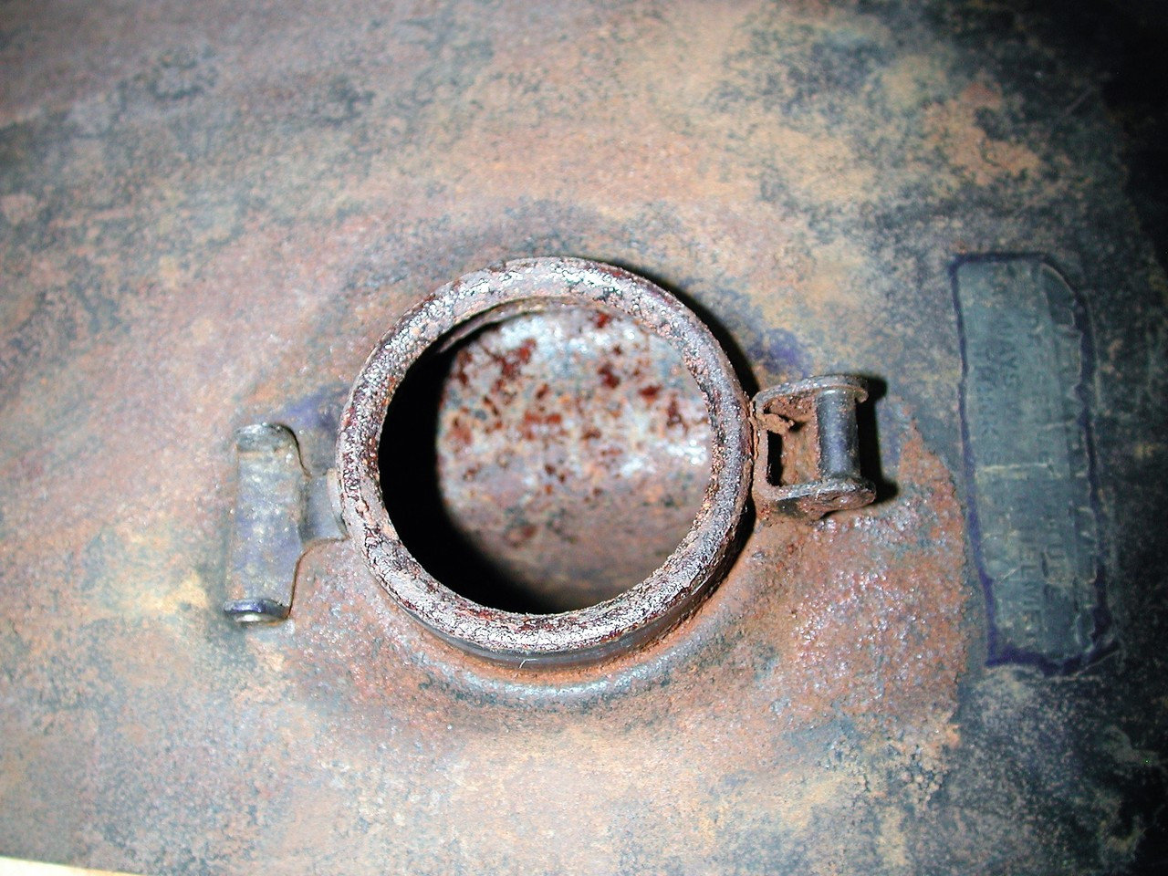 Vintage 1972 HONDA CB350 OEM Motorcycle Fuel Gas Tank