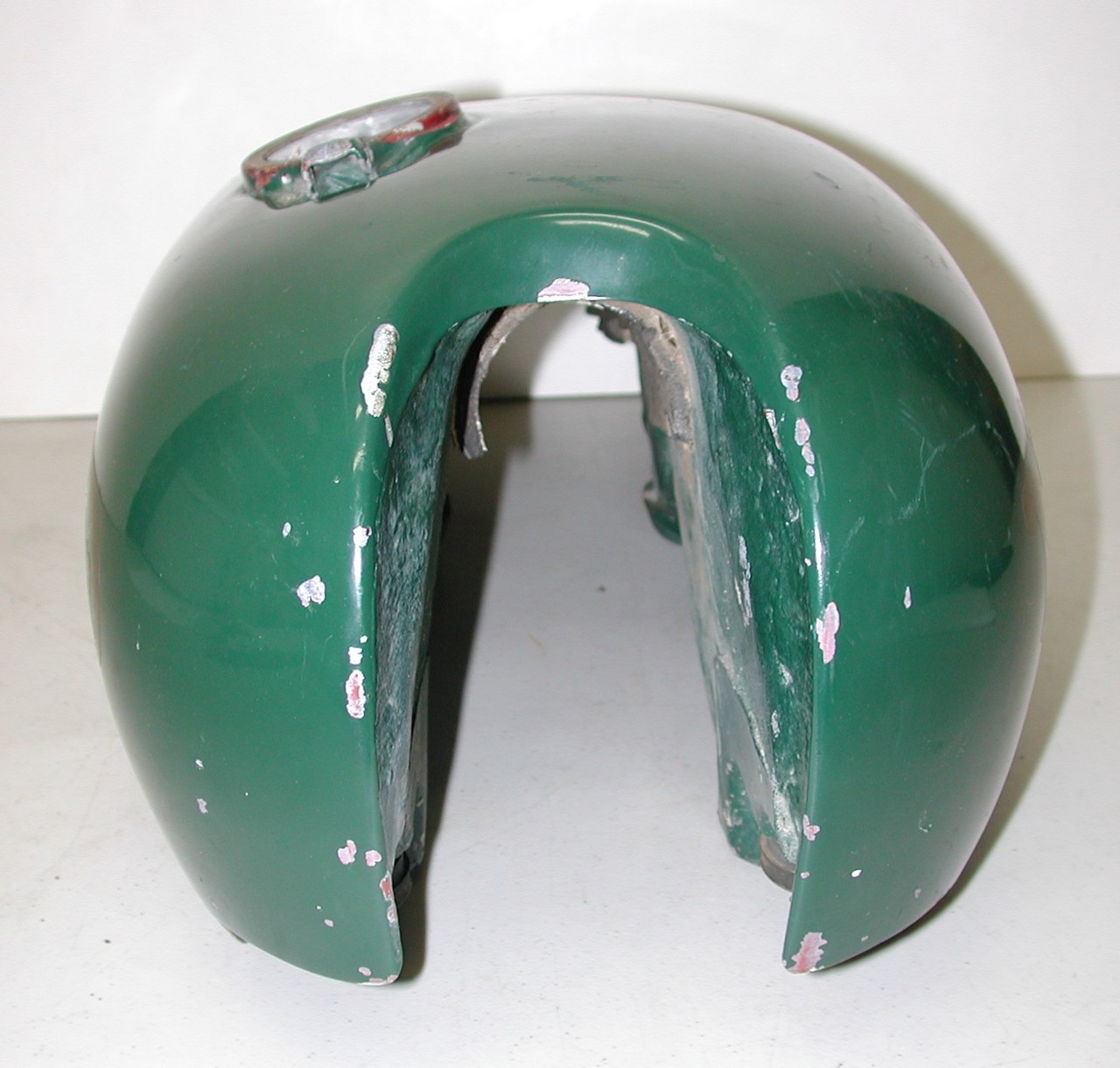 Vintage NORTON Commando Green Motorcycle Fuel Gas Tank