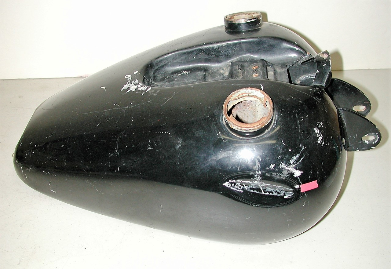 Vintage HARLEY DAVIDSON Sportster XL1200C Black Motorcycle Fuel Gas Tank