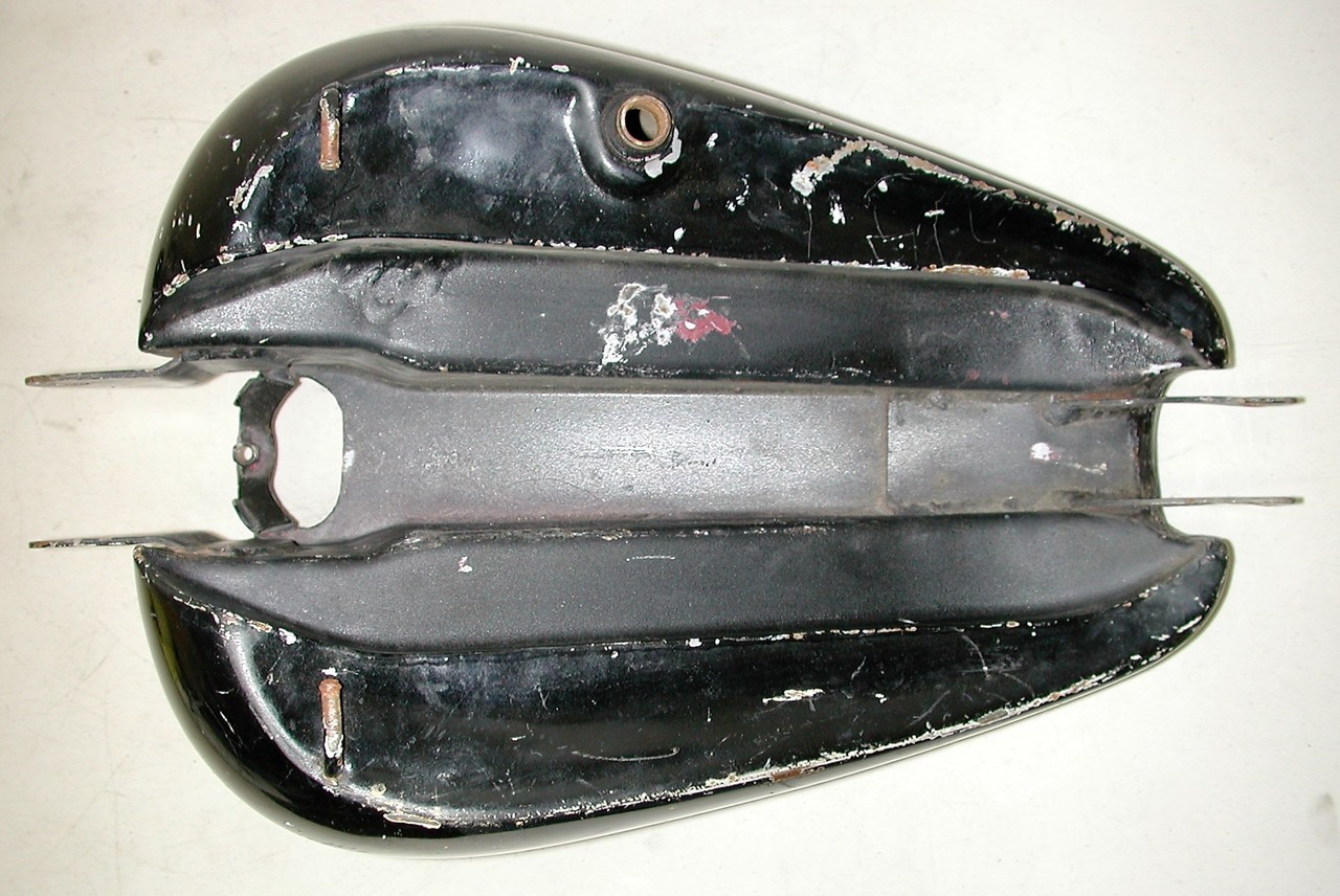 Vintage HARLEY DAVIDSON Sportster XL1200C Black Motorcycle Fuel Gas Tank