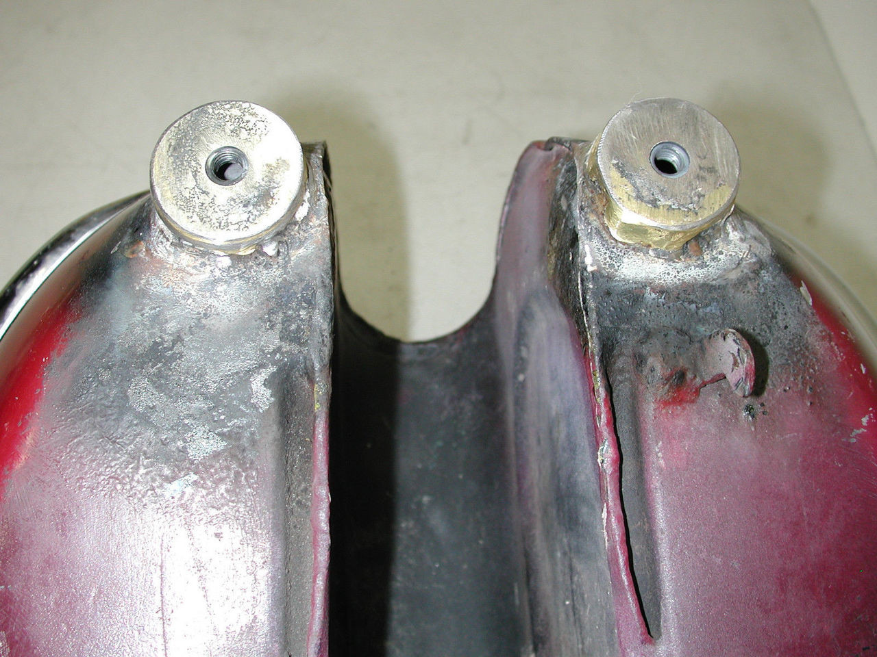 Vintage TRIUMPH 1959 T110 OEM Motorcycle Fuel Gas Tank